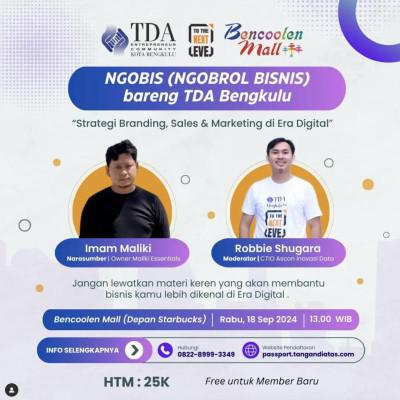 Ngobis (Ngobrol Bisnis Bareng TDA Bengkulu
